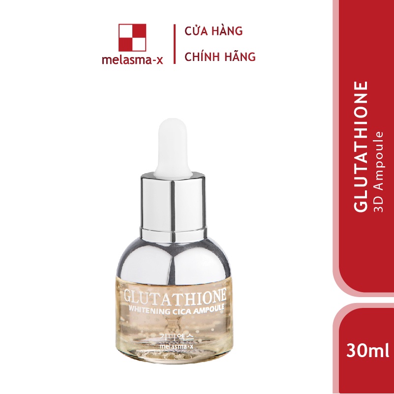 Tinh Chất Melasma-X Serum Cô Đặc Trắng Da 3D Glutathione Whitening CiCa Ampoule 30ml