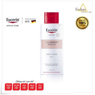 Sữa Dưỡng Thể Trắng Da Eucerin Ultra White+ Spotless Body Lotion SPF7 250ml