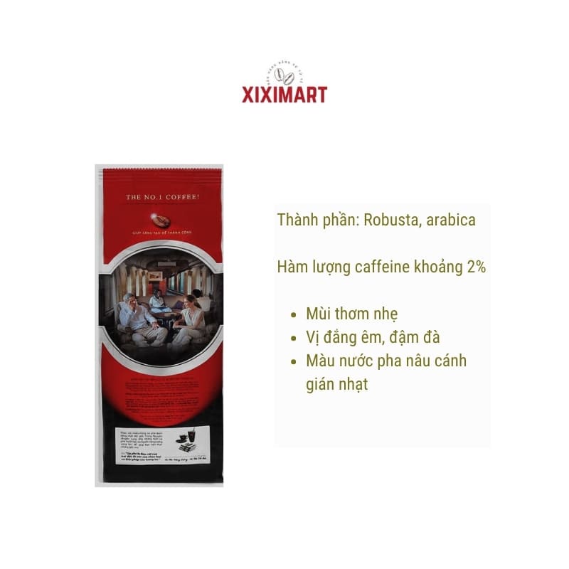 Cà phê rang xay Trung Nguyên Sáng Tạo 2 – bịch 340gr Robusta, arabica