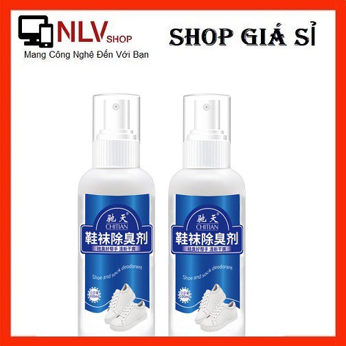 Xịt Khử Mùi Hôi Giày -  Dép - Mũ Bảo Hiểm 100ml CHITIAN