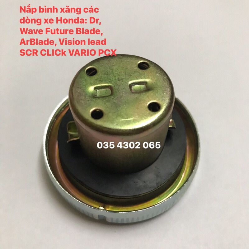NẮP BÌNH XĂNG các dòng xe Honda Dr, Wave Future Blade, ArBlade, Vision lead SCR CLICk VARIO PCX