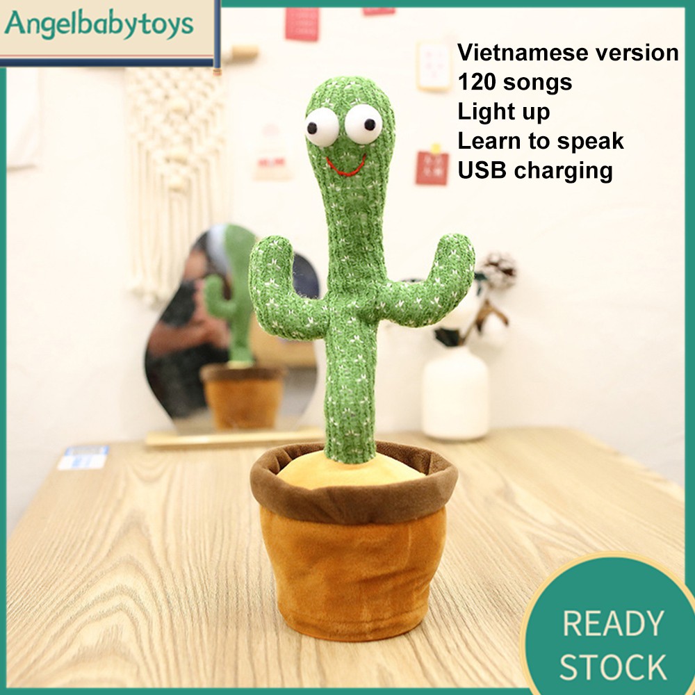 Đồ Chơi Cây Xương Rồng Điện Tử Dễ Thương Cho Bé 3 Tuổi Dancing Cactus Đồ chơi sang trọng Vietnamese Edition CactusXích đu điện tử, Đồ chơi giáo dục cho trẻ em ongs cactus plush toy electronic dance cactus Plush holiday decoration children