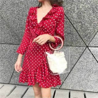 [Sẵn] Đầm vạt chéo Quảng Châu