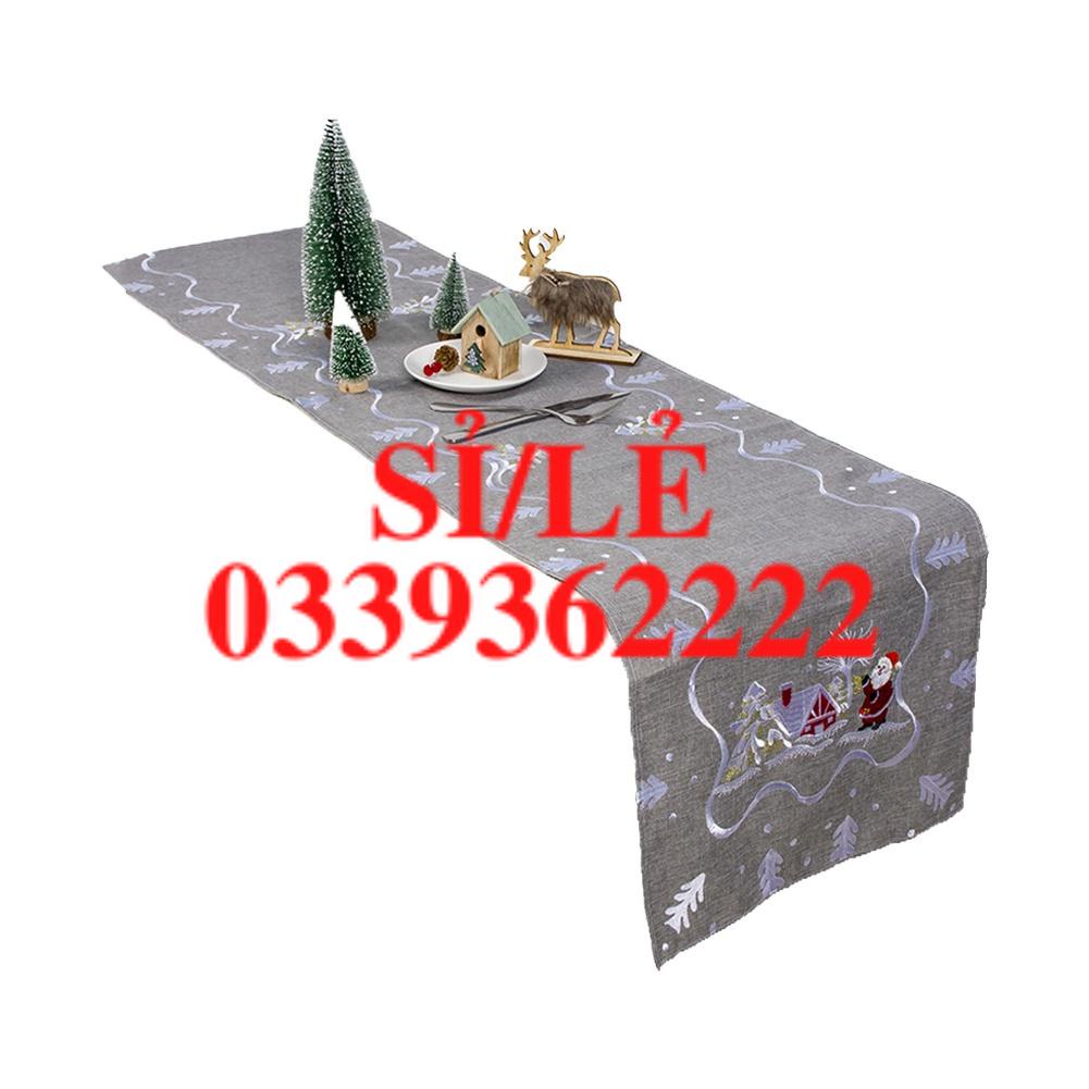 Christmas Christmas table runner embroidery table runner decoration birthday wedding Christmas table use MM