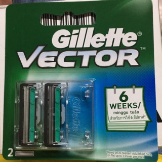 Vỉ dao cạo/  lưỡi dao cạo râu Gillerre Vector