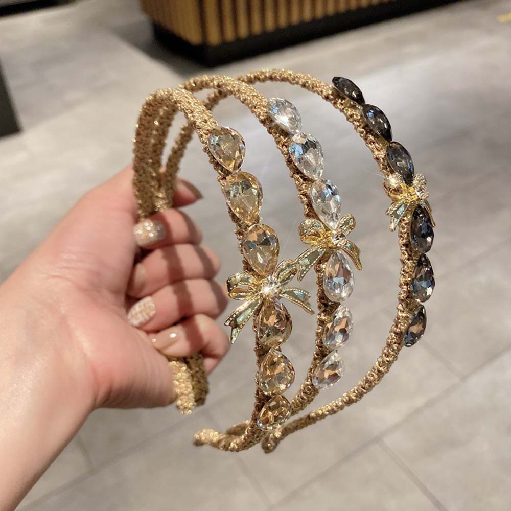 Băng đô hình nơ phong cách Hàn Quốc đơn giản thời trang xinh xắn cho nữ