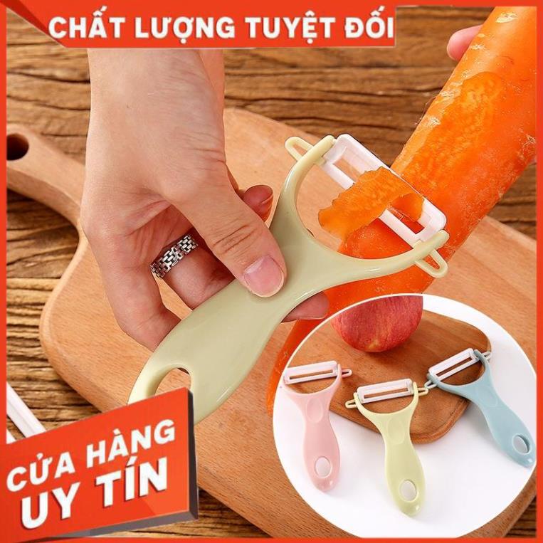 (Video Clip)  Dụng Cụ Nạo Gọt Trái Cây, Rau Củ Quả Lưỡi Sứ