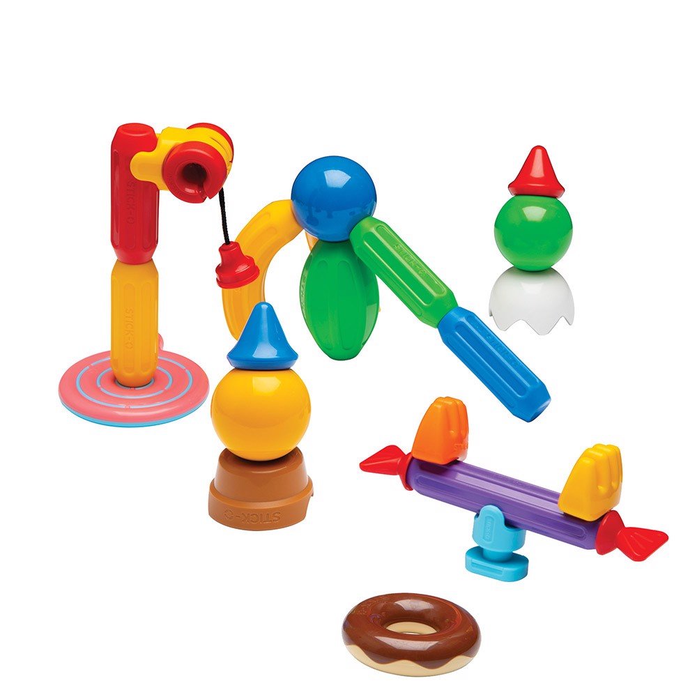 Đồ chơi xếp hình nam châm 3D Stick-O Bộ Nhập vai 26 mảnh