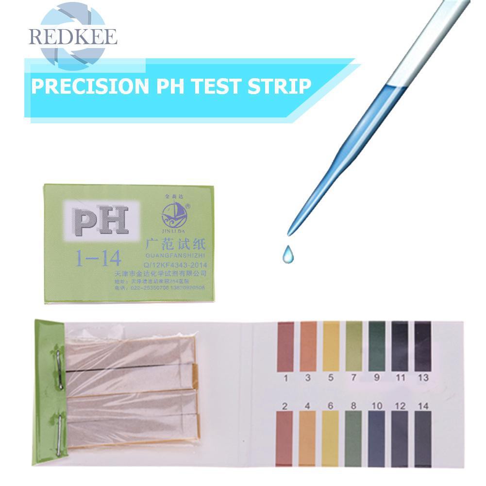 [Hàng mới về] Hộp 80 tờ giấy kiểm tra độ pH 1-14
