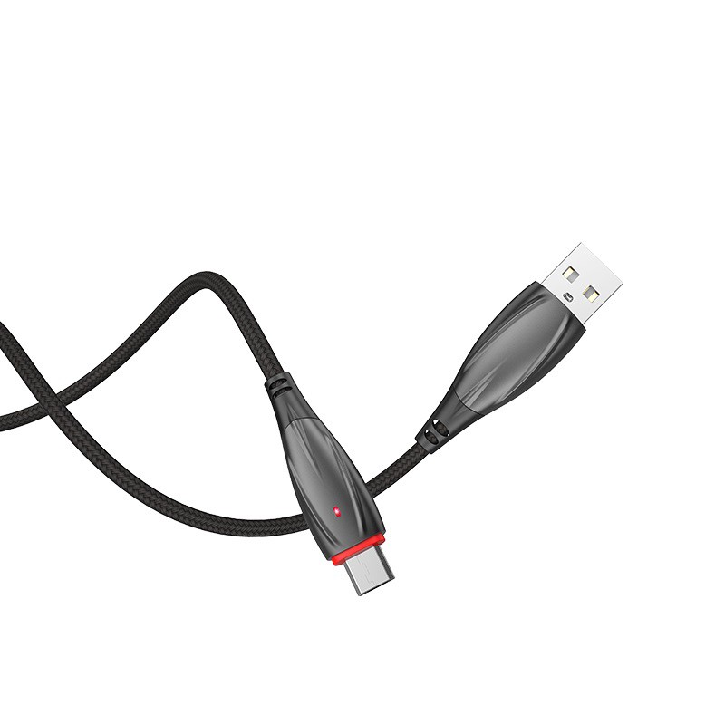 Cáp Sạc MICRO USB Hoco U71 Cho Android Dây Dù 1.2M - BH 1 Năm Chính Hãng (MÀU SẮC NGẪU NHIÊN) - Hưng Long PC