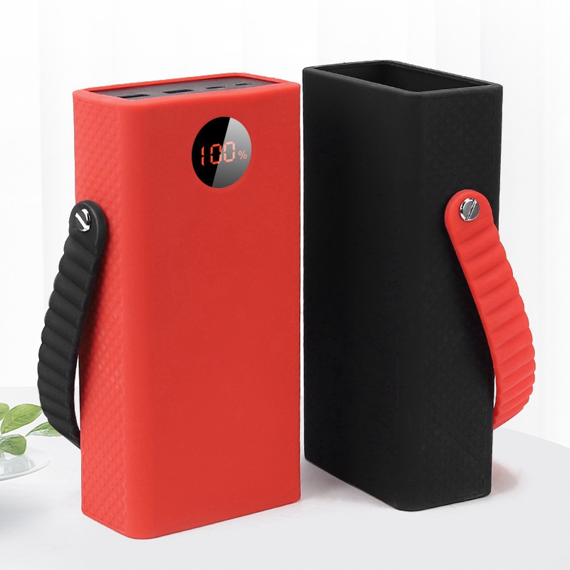 Silicone Vỏ Silicon Mềm Bảo Vệ Chống Trượt Chống Rơi Cho Pin Sạc Dự Phòng Romoss Zeus Pea40 40000mah