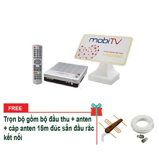 Trọn Bộ Đầu Thu MOBITV Angten, 15m dây - MOBITV