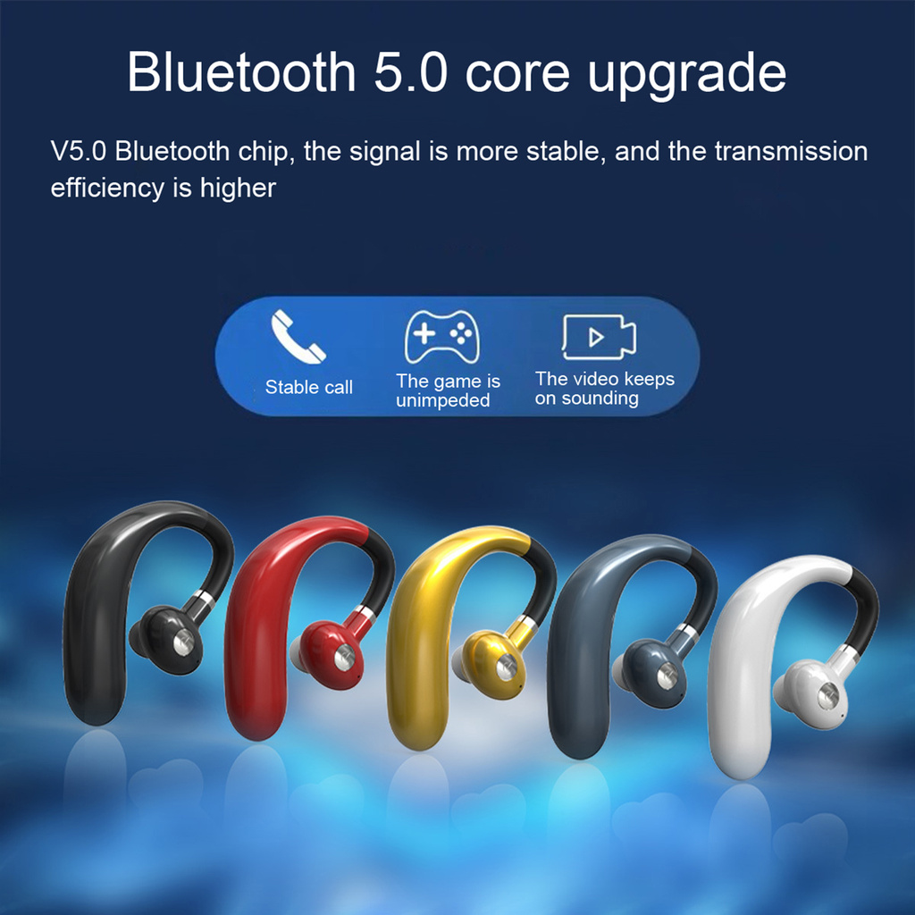 1 Tai Nghe Nhét Tai R10 Không Dây Kết Nối Bluetooth 5.0 Kèm Phụ Kiện