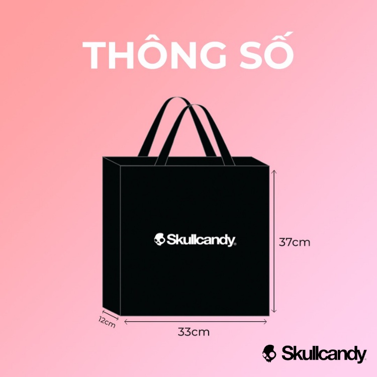 [QUÀ TẶNG KHÔNG BÁN] Túi Tote Skullcandy Cao Cấp