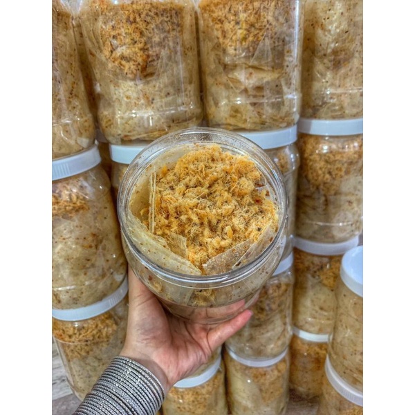 Bánh Tráng Chà Bông Tỏi 250gr