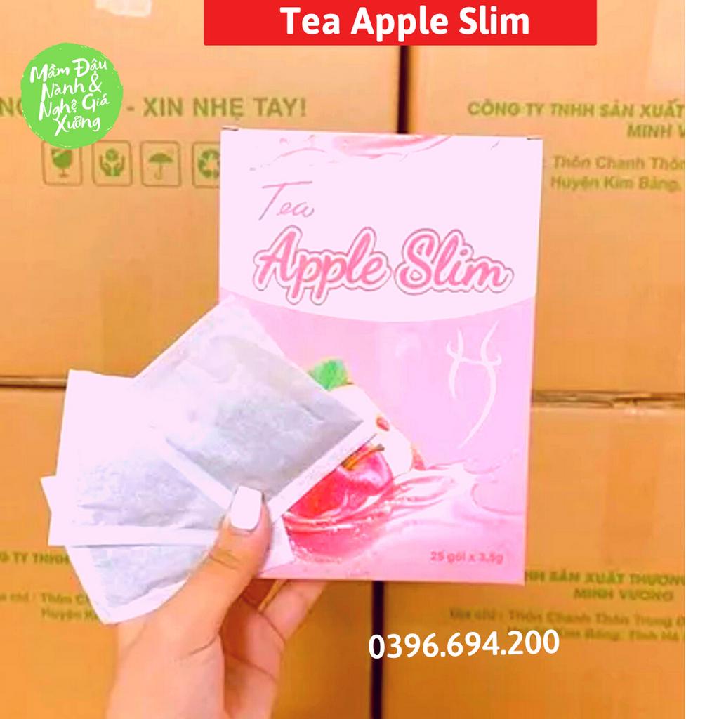 Trà Táo Tea Apple Slim Dạng Túi Lọc Hỗ Trợ Giảm Cân Đẹp Da - Hộp 25 túi lọc x 3.5g