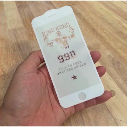 Cường Lực iPhone KingKong 99D 💎 Kính Cường Lực Điện Thoại iPhone Full Màn Hình Giá Rẻ Chất Lượng Cao