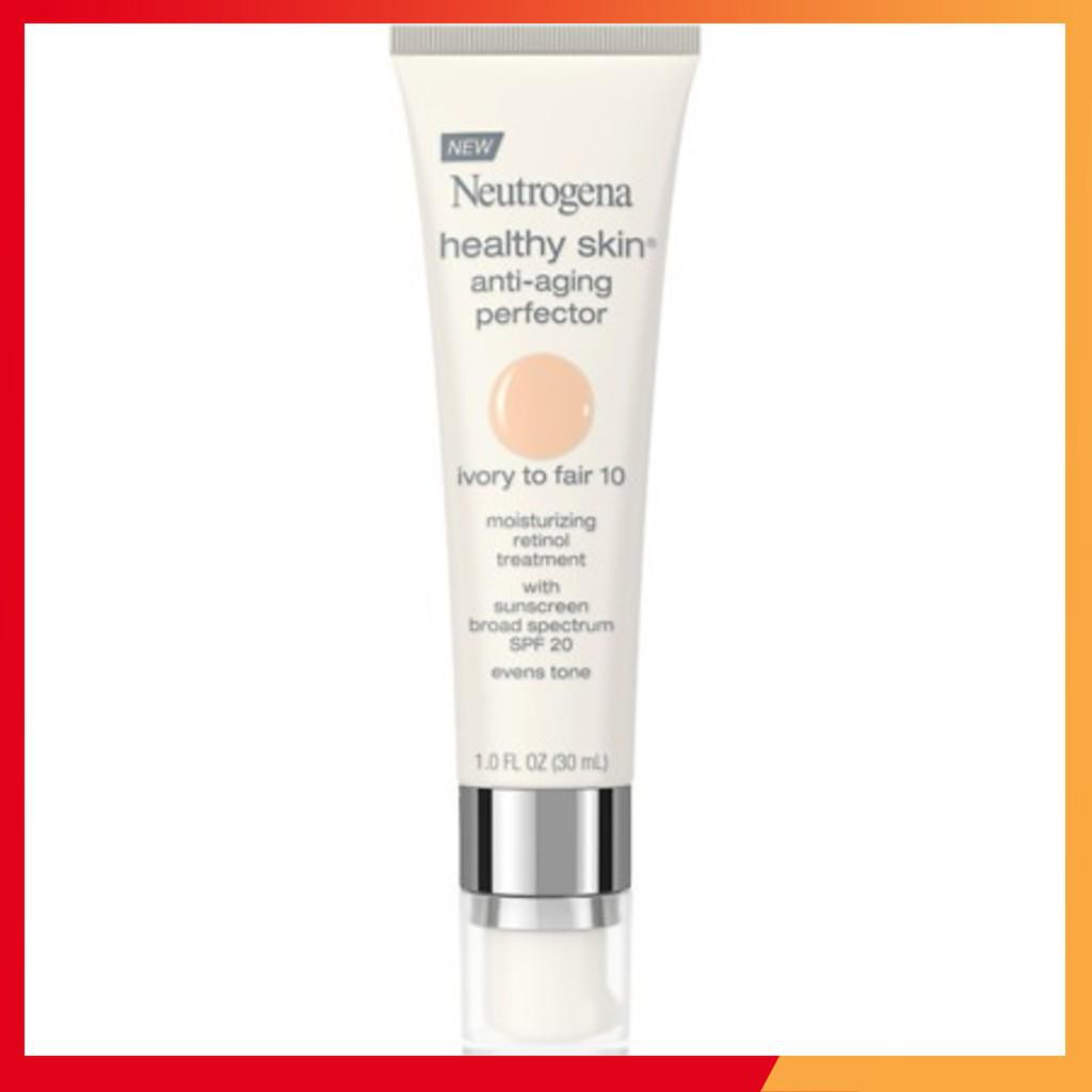 Kem nền Neutrogena Healthy Skin Anti Aging Perfector SPF20 Hàng Mỹ Mỹ phẩm xách tay