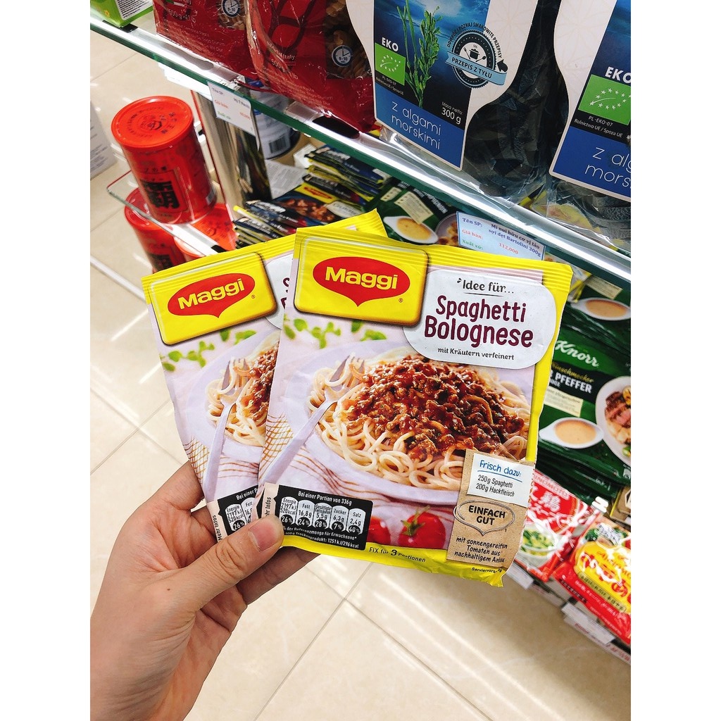 [HÀNG ĐỨC] Gia Vị Sốt Mỳ Ý Maggi Spaghetti