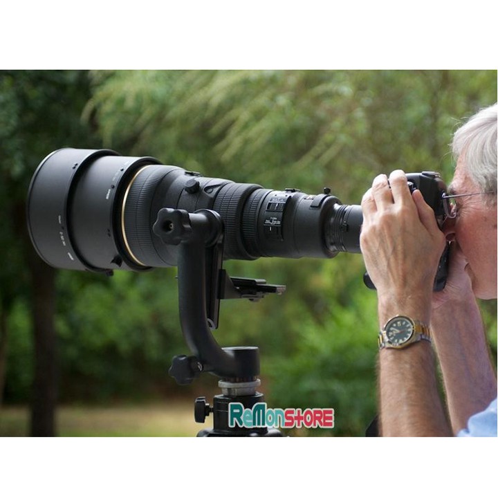 Đầu ball head gimbal tripod head BK-45 dùng cho ống tele ống kính nặng