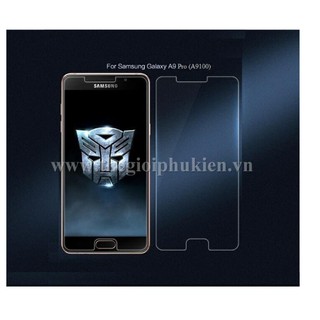 Combo bộ 3 kính cường lực Galaxy A9/ A910/A9 Pro