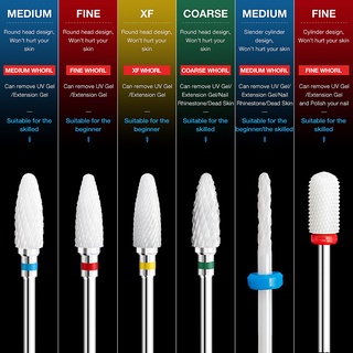 Đầu mài móng phá gel phá bột phụ kiện nail