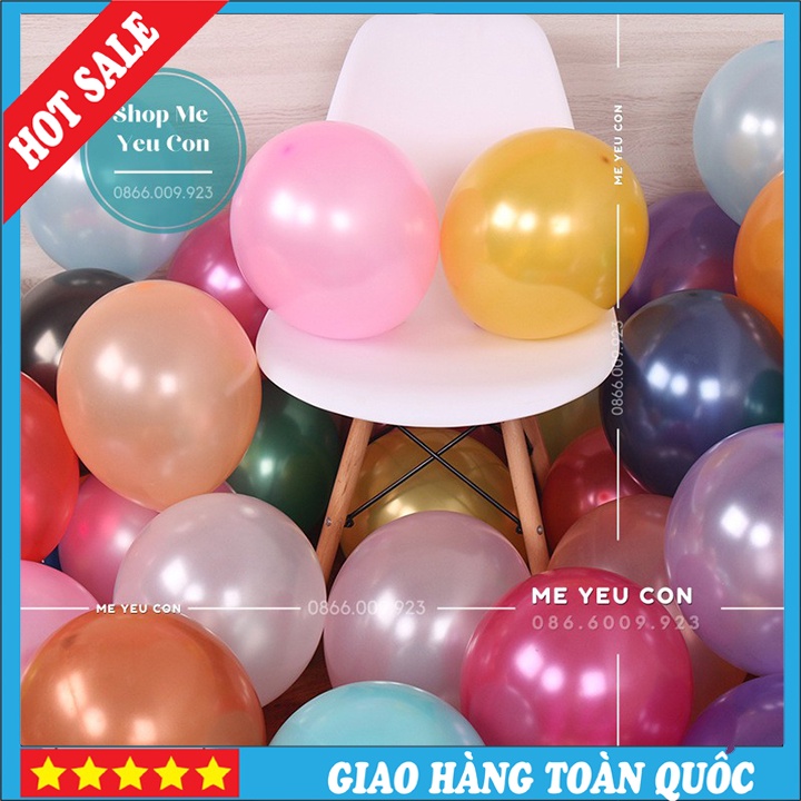 Bóng Bay Trang Trí Sinh Nhật Gồm 10 Quả, Tổ chức Sự Kiện Đám Cưới, Tiệc Thôi Nôi, Đầy Tháng ❤️SALE SẬP SÀN❤️