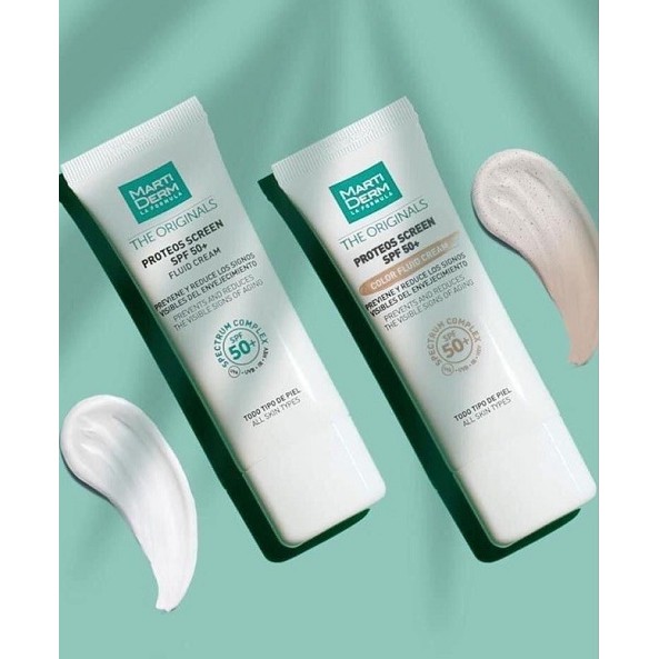 [TEM CÔNG TY] Kem Chống Nắng Phổ Rộng Cho Da Dầu, Mụn, Nám Và Tăng Sắc Tố MartiDerm The Proteos Screen SPF50+