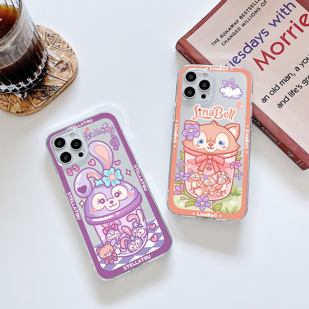 Ốp Điện Thoại Tpu Mềm Hình Disney Stellalou Linabell Cho iPhone 11 12 13 pro max XS X XR XSMax 7 8 6 6s plus SE 2020