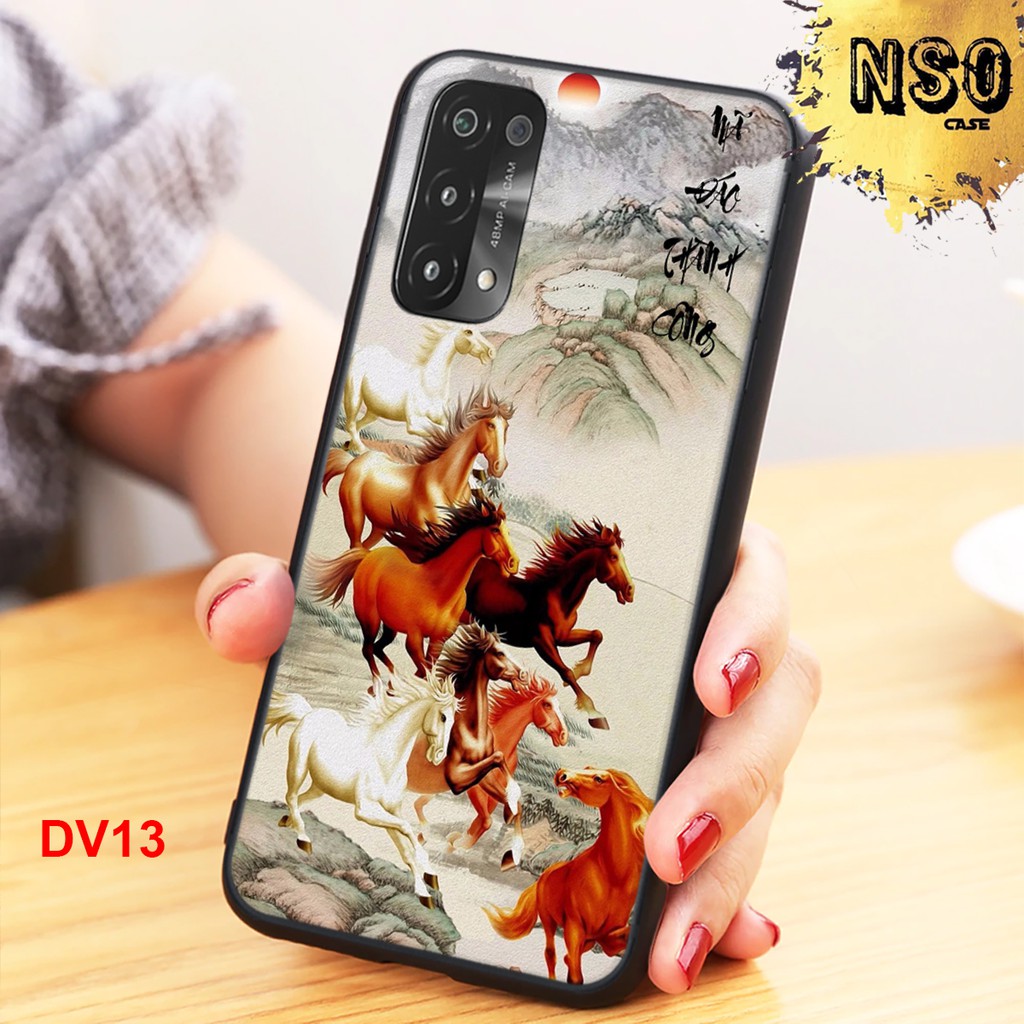 HÀNG MỚI  Ốp Oppo A74 - Oppo A54 In hình Tài Lộc Bình An May Mắn