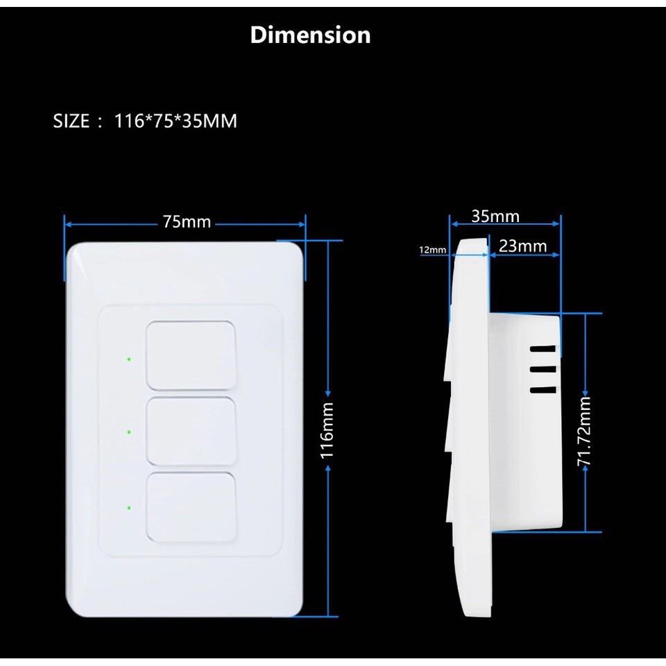 Công Tắc Cơ Zigbee Tuya