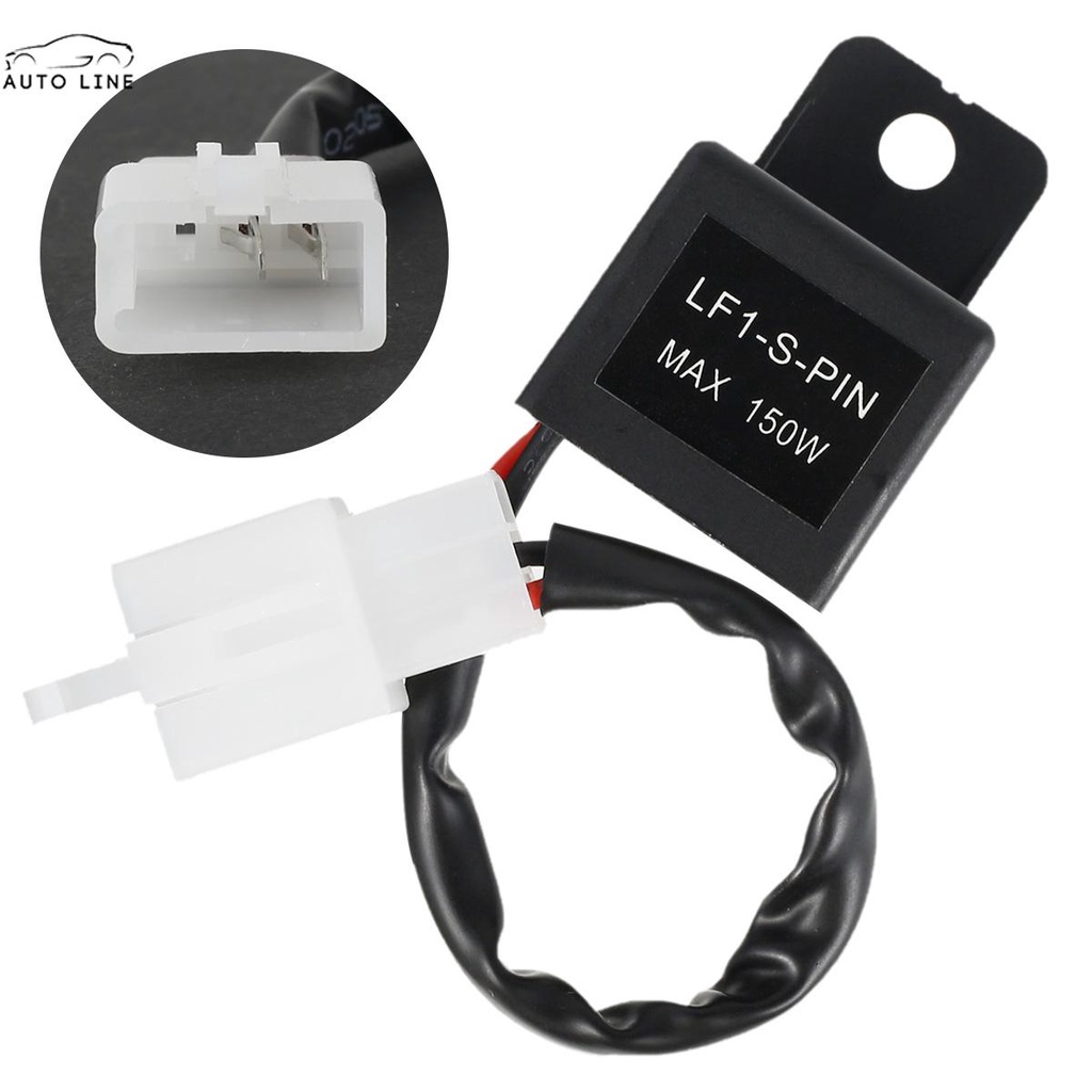 Rơ Le Đèn Xi Nhan 12V 12A / 150W 2 Pin Kèm Dây Chuyên Dụng Cho Xe Mô Tô SHOPCYC0888