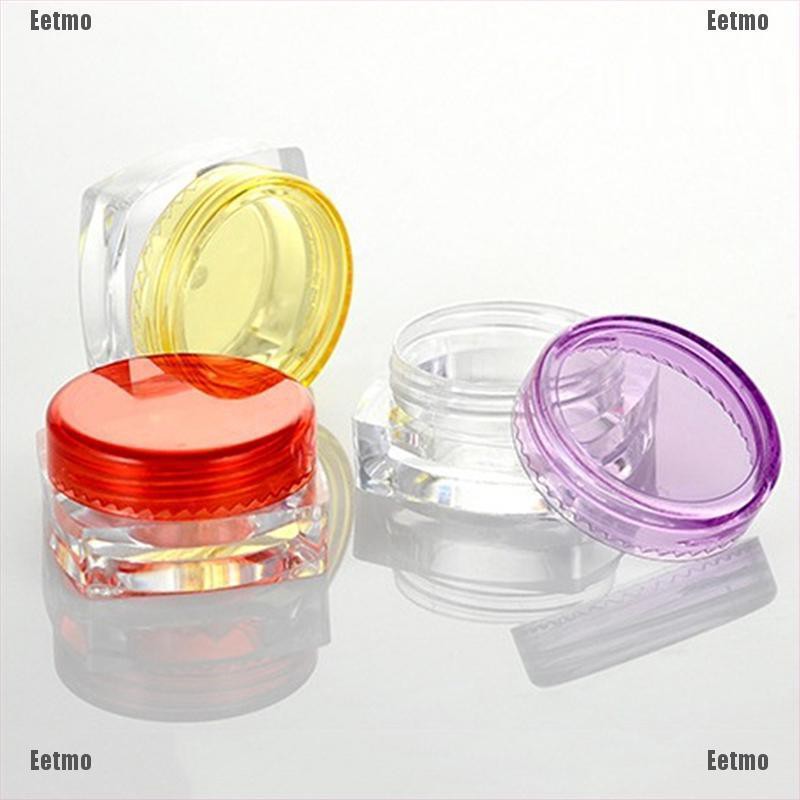 (hàng Mới Về) Hộp Rỗng 3g 5g Đựng Mỹ Phẩm Tiện Dụng | BigBuy360 - bigbuy360.vn