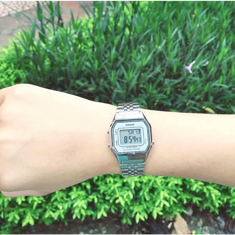 Đồng hồ nữ dây thép LA680 chính hãng new fullbox