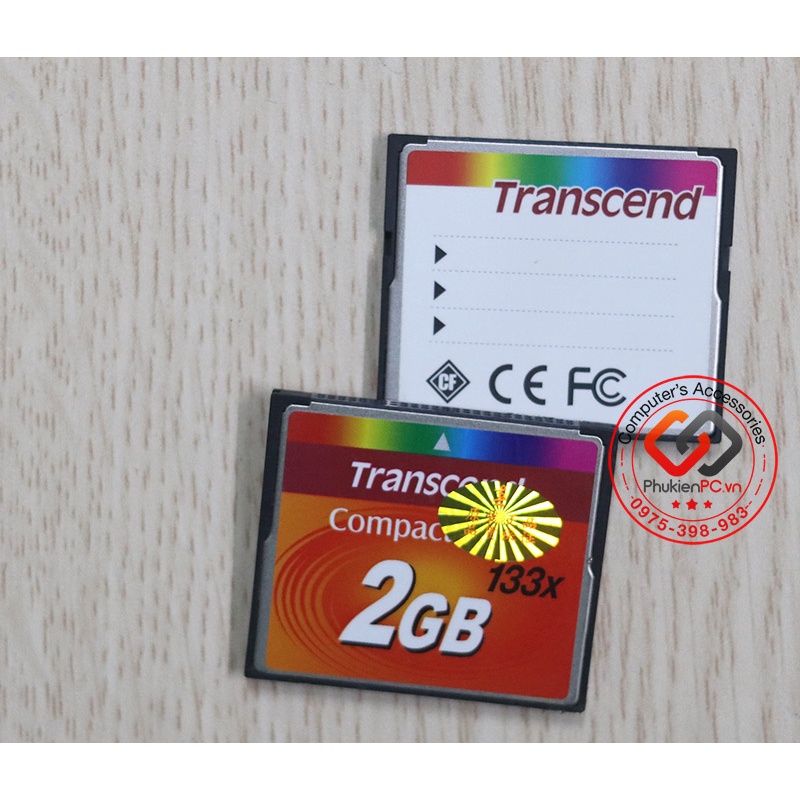 Combo thẻ nhớ CF Transcend 133x 1GB 2GB 4GB 8GB 16GB 32GB, áo thẻ PCMCIA 68pin ATA CNC, đầu đọc thẻ nhớ USB