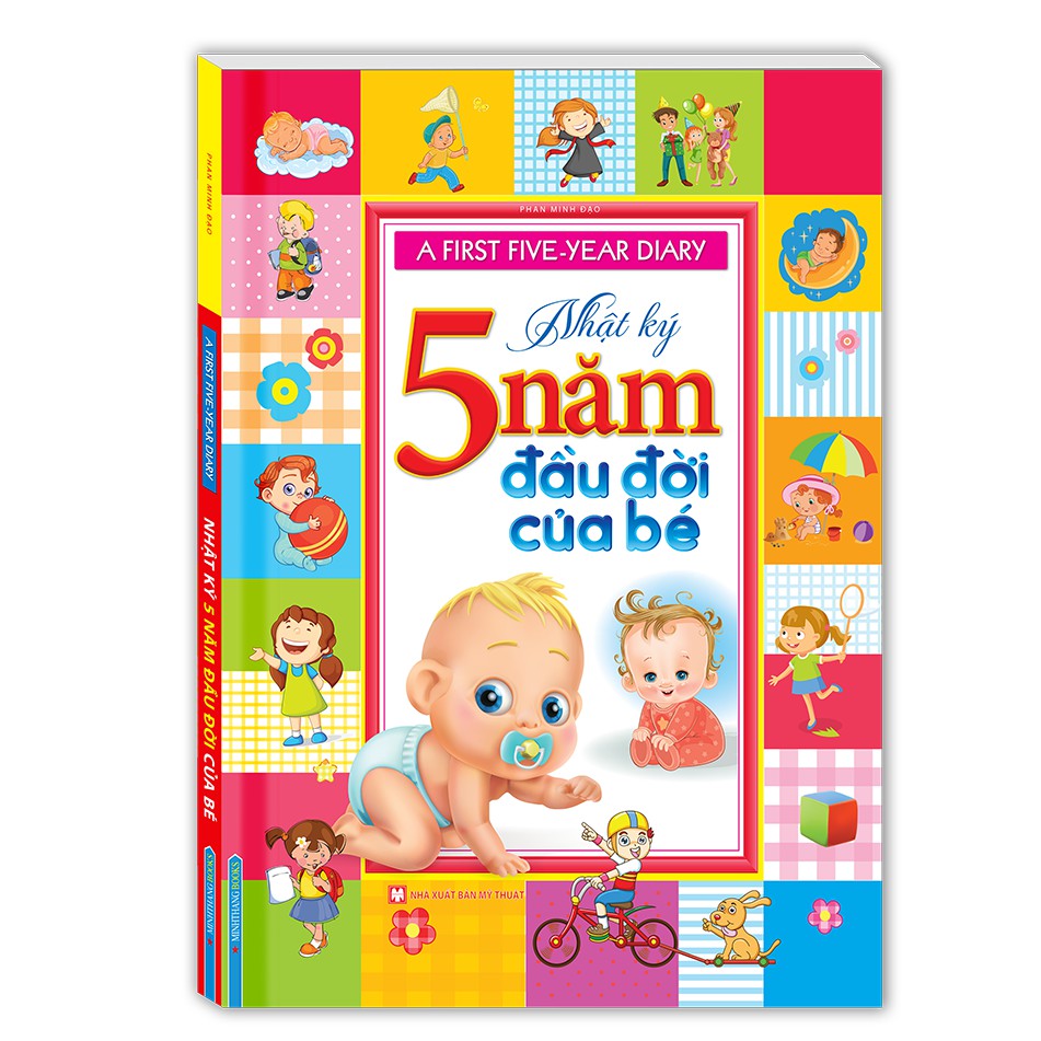 Sách - A first five-year diary - Nhật Ký 5 năm đầu đời của bé | WebRaoVat - webraovat.net.vn