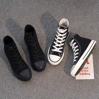 giày thể thao nam💋Yến Yến Sport💋giày thể thao nam cao cổ full đen trắng F5