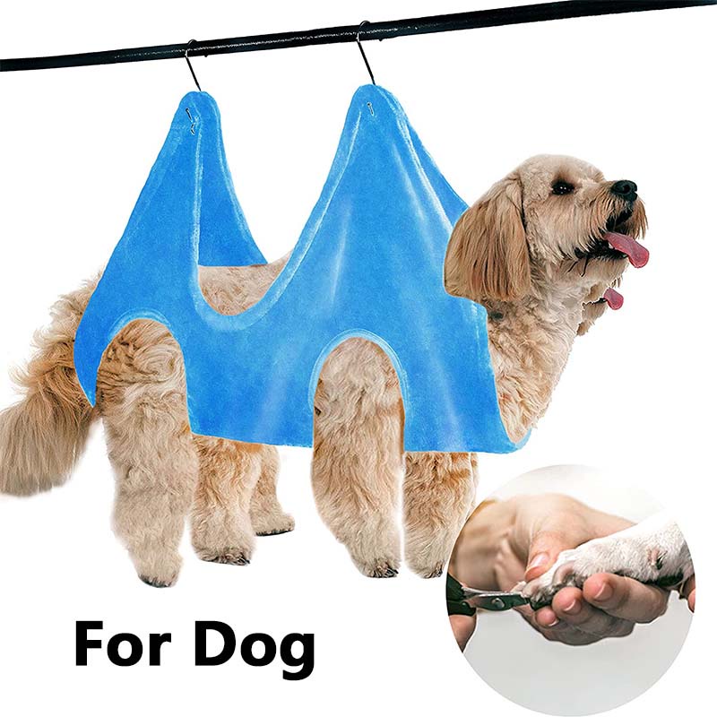 HamshMoc Võng treo vải nỉ mềm mại có móc kẹp dành cho thú cưng chó mèo