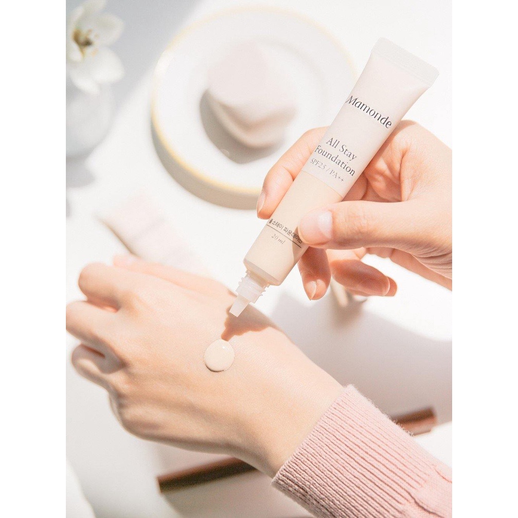 Kem Nền Mamonde All Stay Foundation SPF25 PA++ 20ml | BigBuy360 - bigbuy360.vn