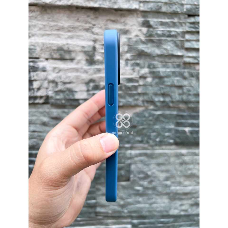 Likgus Matte Classic ốp lưng nhám viền sierra blue