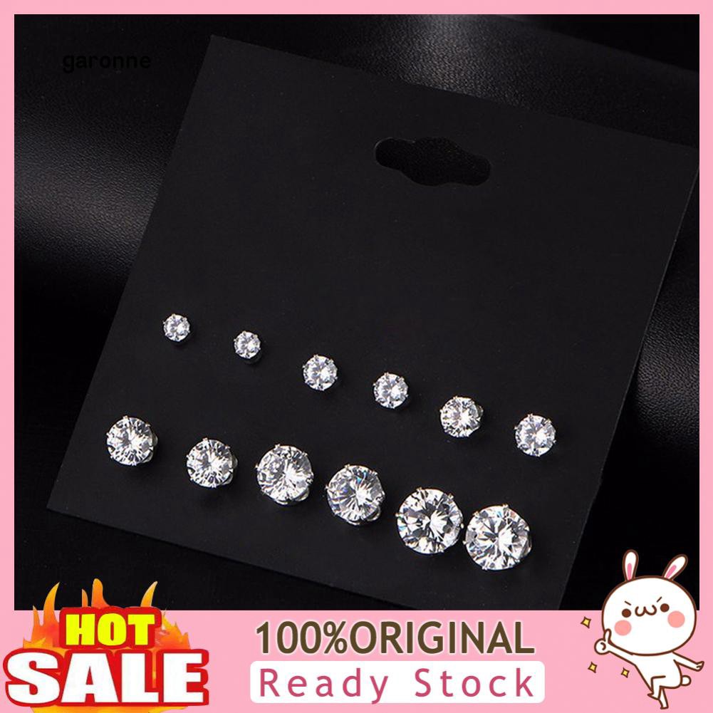 Set 6 Đôi Khuyên Tai Thời Trang Cho Nữ