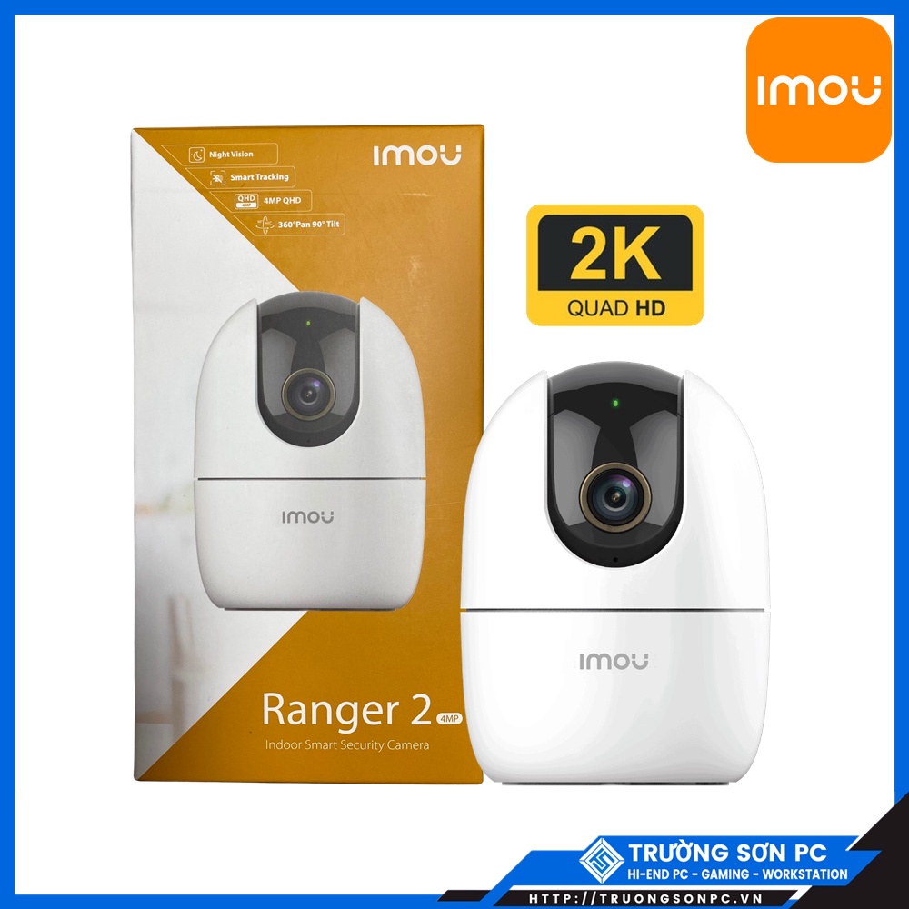 Camera IP Wifi EZVIZ IMOU DH-IPC A42P-D 4MP 2K 1440P Kèm Thẻ Nhớ Lưu Trữ 128Gb | Kết Nối Wifi/ Lan