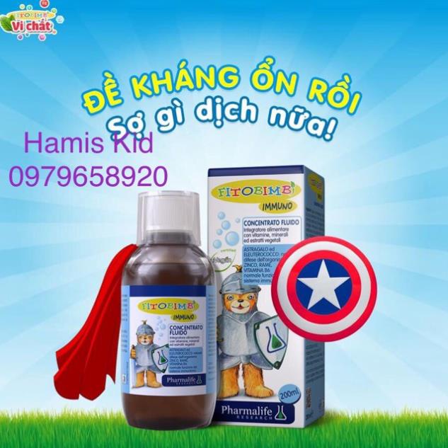 [GIÁ GỐC] IMMUNO fitobimbi - Thảo dược tăng đề kháng cho bé yêu - Chai 200ml