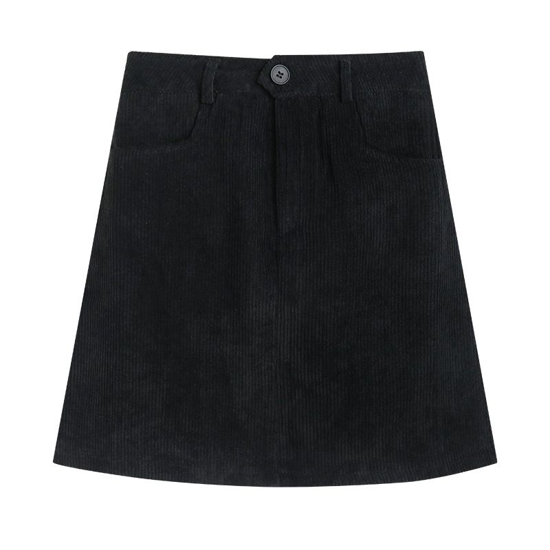 Chân váy chữ A lưng cao thời trang Hàn Quốc cho nữ