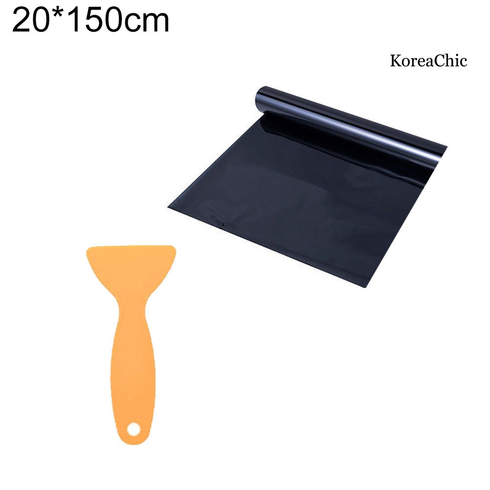 Miếng Dán Kính Chắn Gió Xe Hơi Kèm Dụng Cụ Nạo 20X150Cm