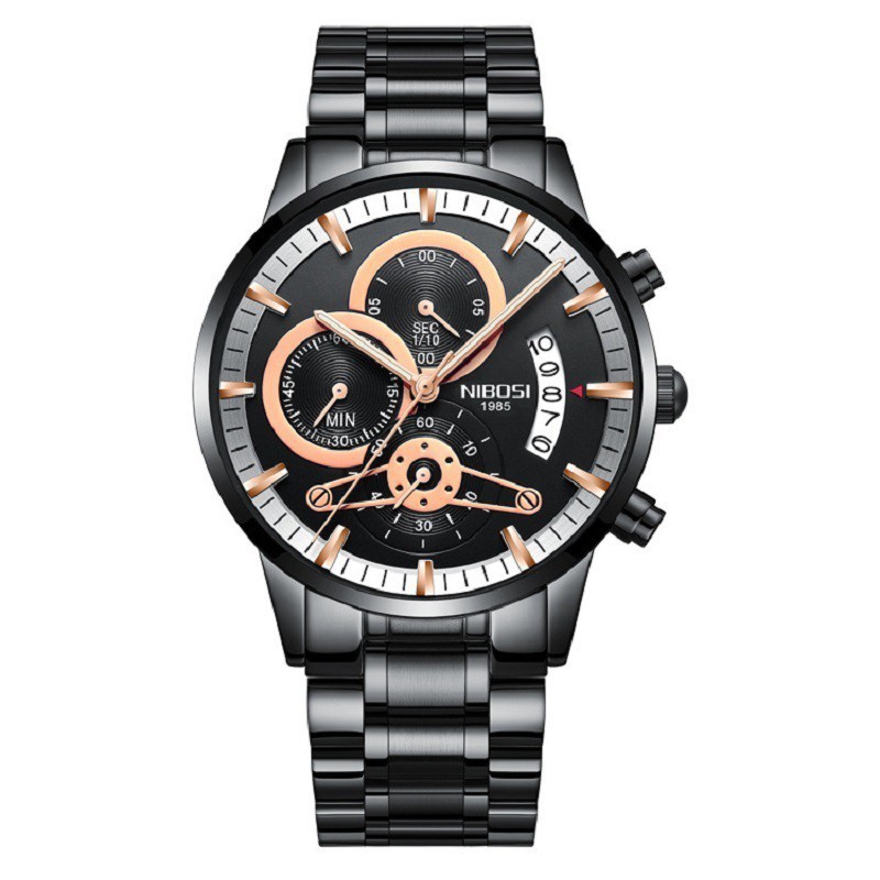 ĐỒNG HỒ NAM NIBOSI 2309-1 (1985) - FULLBOX DÂY THÉP ĐẶC CAO CẤP (CHÍNH HÃNG) Bán lẻ giá sỉ