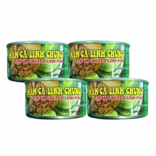 3 mắm cá linh chưng đặc sản an Giang 3 hộp ,3 cá linh kho mía  200g