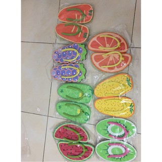 [Dts123]  Dép hình hoa quả