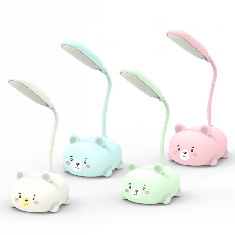 Đèn học để bàn hình thú cute.đèn LED kêt nối USB, đèn MINI trag trí bàn học.