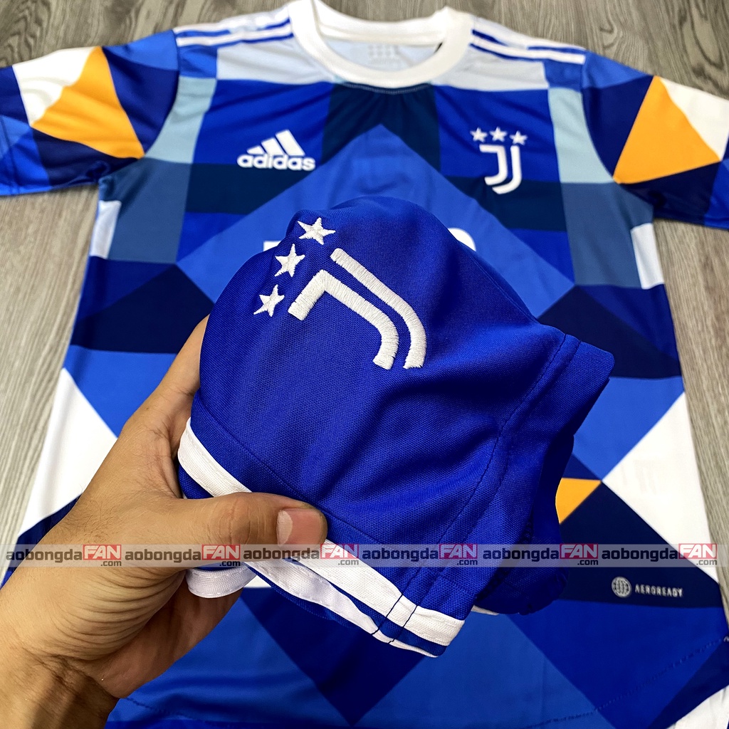 Quần Áo Đá Banh Juventus Xanh 2022 - Áo Bóng Đá Thái Lan